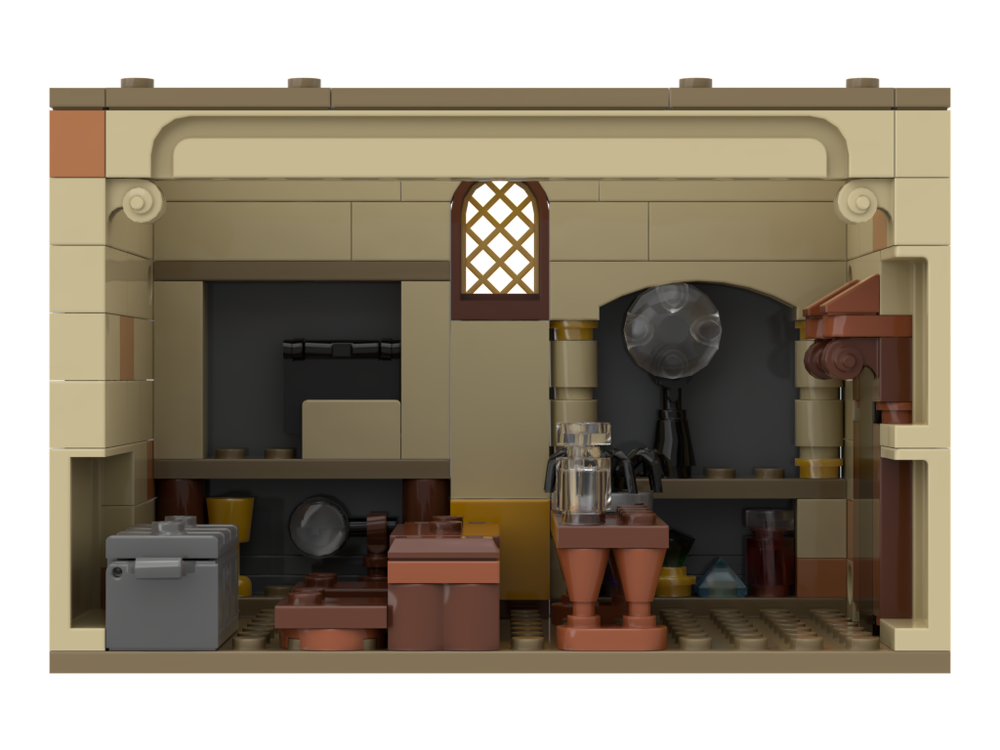 Lego Defense Against the Dark Arts (Hogwarts Moment)