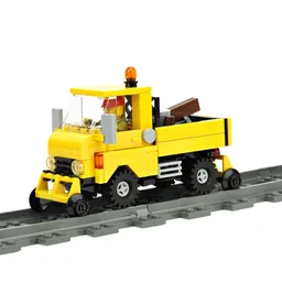 Railroad maintenance truck