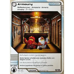 Trading Card, Ninjago Deck #2: 112 - Armory - North American Version / [No Color/Any Color]