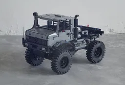 Lego Mini Truck Unimog U1200 1:18 MOC