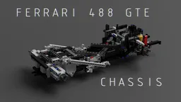 Ferrari 488 GTE chassis with Buwizz Motors
