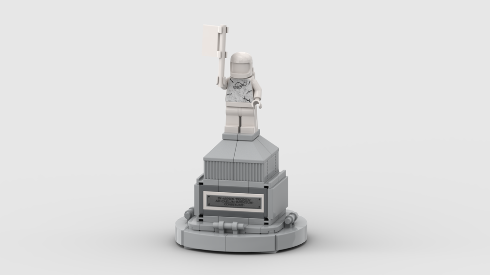 Lego Classic Space Statue