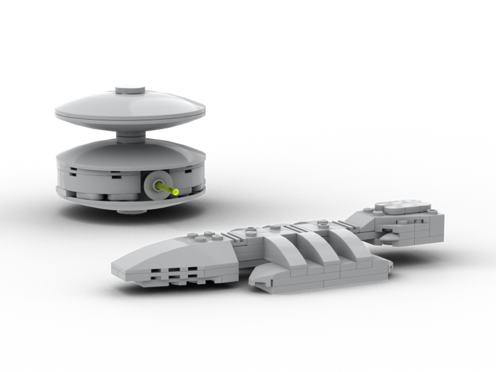Lego Death Baseship (cooperation Cylons/Empire)
