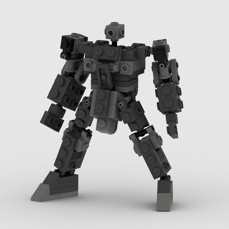 Lego Gundam Micro Skeleton