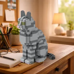 Silver Tabby Cat (Gray Tabby)
