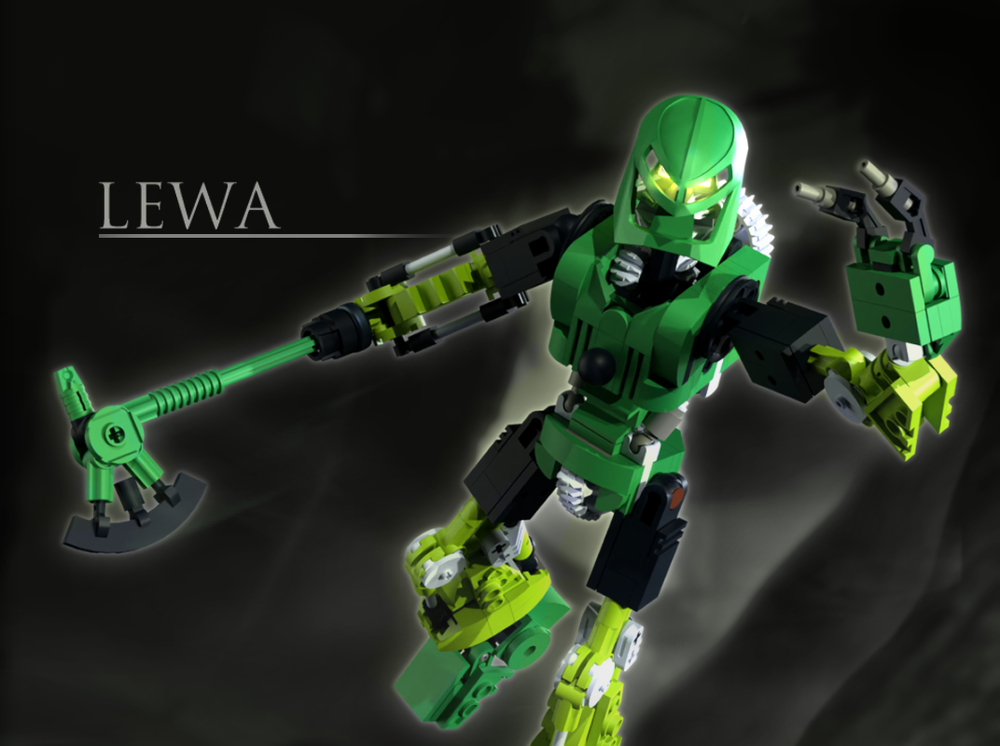 Lego Toa Lewa Re-Invention