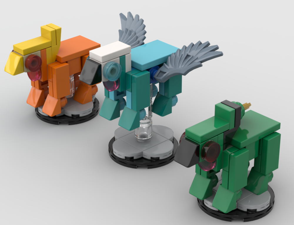 Lego MLP Eldar Aspect Warriors-Group 2
