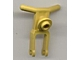 Lego Motorcycle Town Body Front Fork / Handle Bars / Yellow