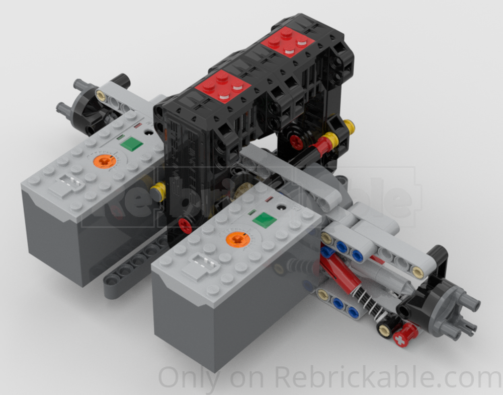 Lego Rear Sports Axle (Motorized)
