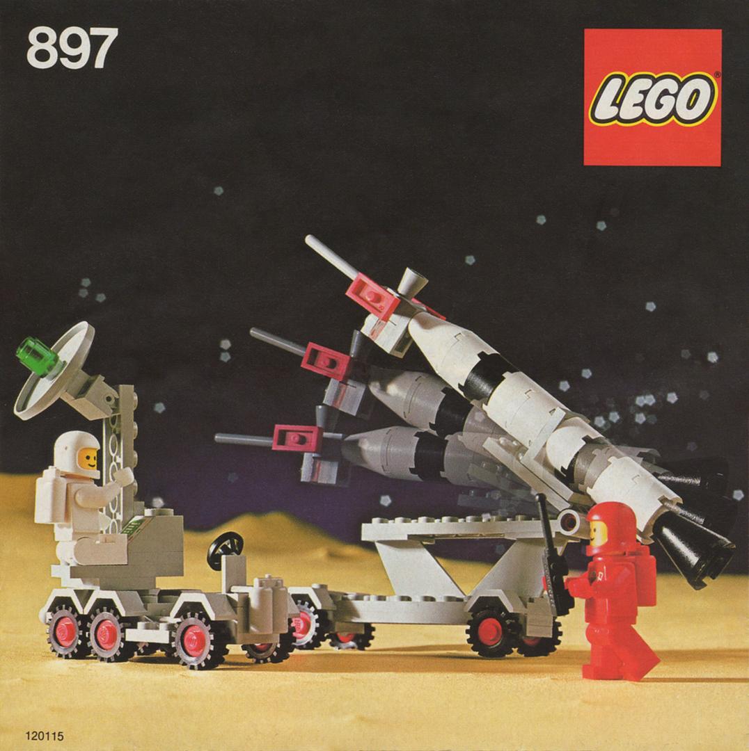 Lego Mobile Rocket Launcher