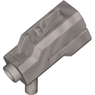 Lego Launcher, Weapon Gun / Blaster / Shooter Square / Flat Silver