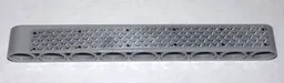 Technic, Liftarm Thick 1 x 9 with Silver Tread Plate and 12 Bolts Pattern (Sticker) - Set 9395