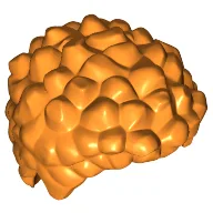 Hair Coiled and Short / Orange