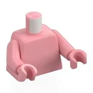 Torso, Warm Pink Arms and Hands [Plain] / Warm Pink