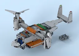 LEGO V-22 Osprey Modification of set 42052