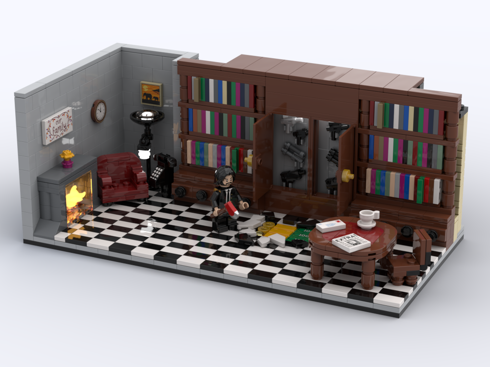 Lego John Wick Diorama