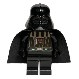 Darth Vader, Light Bluish Gray Skin, White Pupils (3626c Head)
