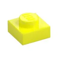 Plate 1 x 1 / Vibrant Yellow