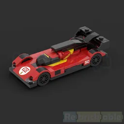 Ferrarі 499P Hypercar 2026 #50 & #51 (1:52 scale)