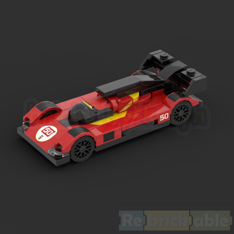 Lego Ferrarі 499P Hypercar 2026 #50 & #51 (1:52 scale)