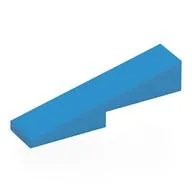 Brick Sloped 1 x 4 with 1 x 2 Cutout / Dark Azure