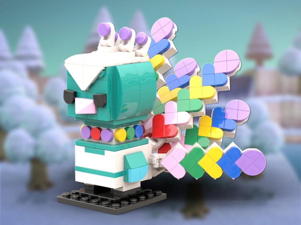Lego Pavé Brickheadz (From Animal Crossing)