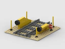 Klappprellbock Prellbock - Foldable buffer stop