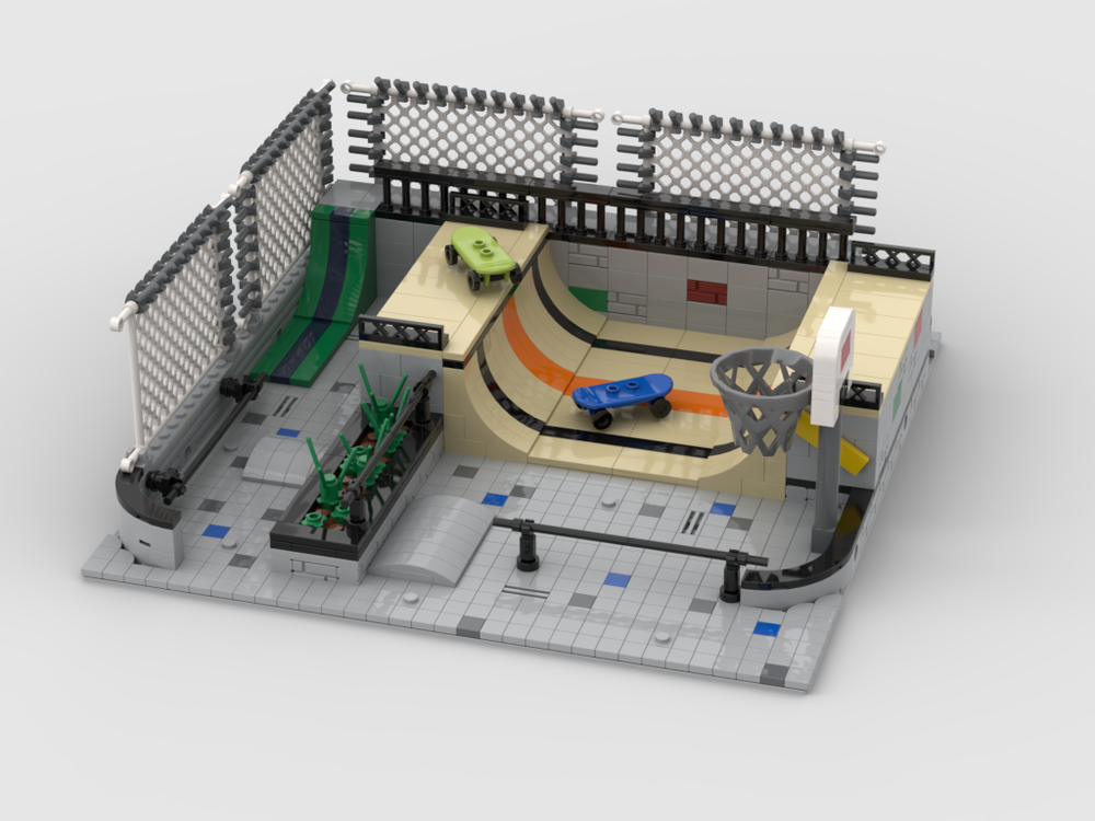 Lego Modular Skatepark