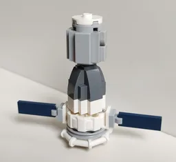 Progress spacecraft [1:110 scale]