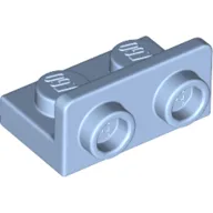 Bracket 1 x 2 - 1 x 2 Inverted / Bright Light Blue