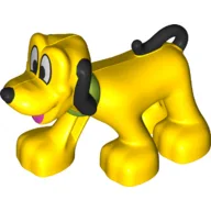 Duplo Figure Dog Pluto / Yellow