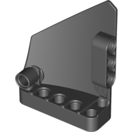 Lego Technic Panel Fairing #14 Large Short Smooth, Side B / Black
