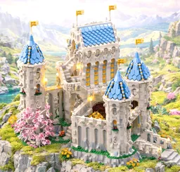 Ivory Fantasy Castle