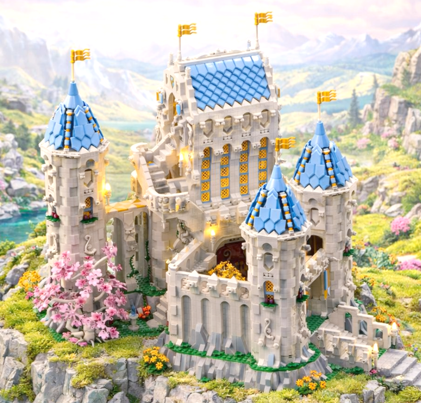 Lego Ivory Fantasy Castle