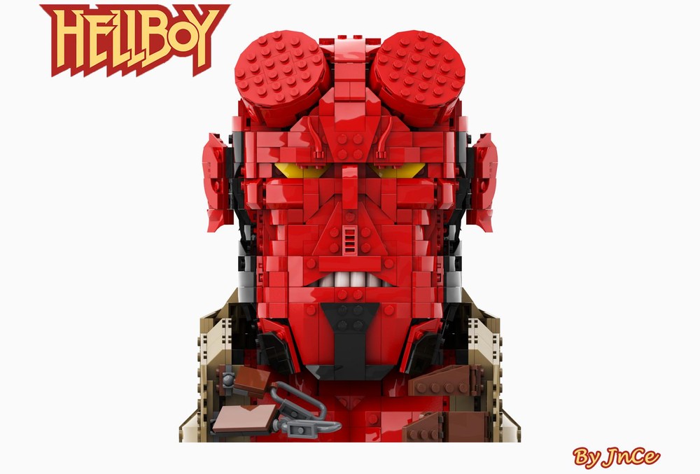 Lego The Red - HellBoy Bust
