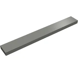 Tile 1 x 8 with Groove / Dark Bluish Gray