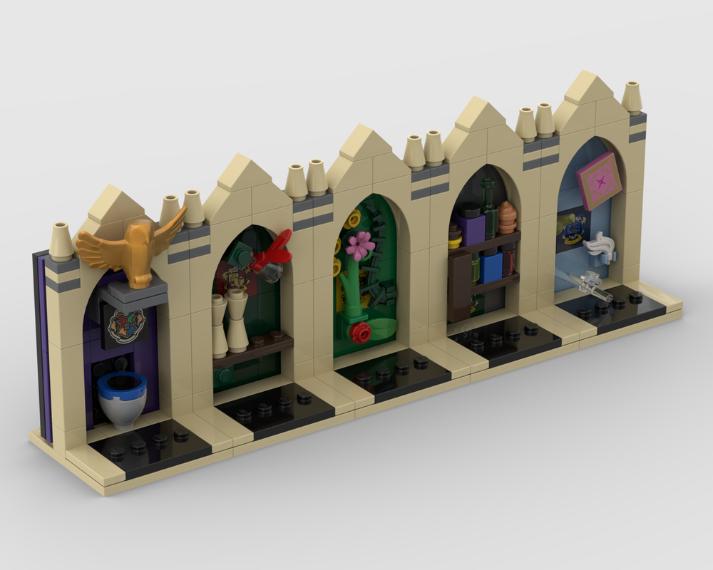 Lego HP Minifigures display - Head of houses