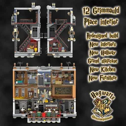 12 Grimmauld Place redesign
