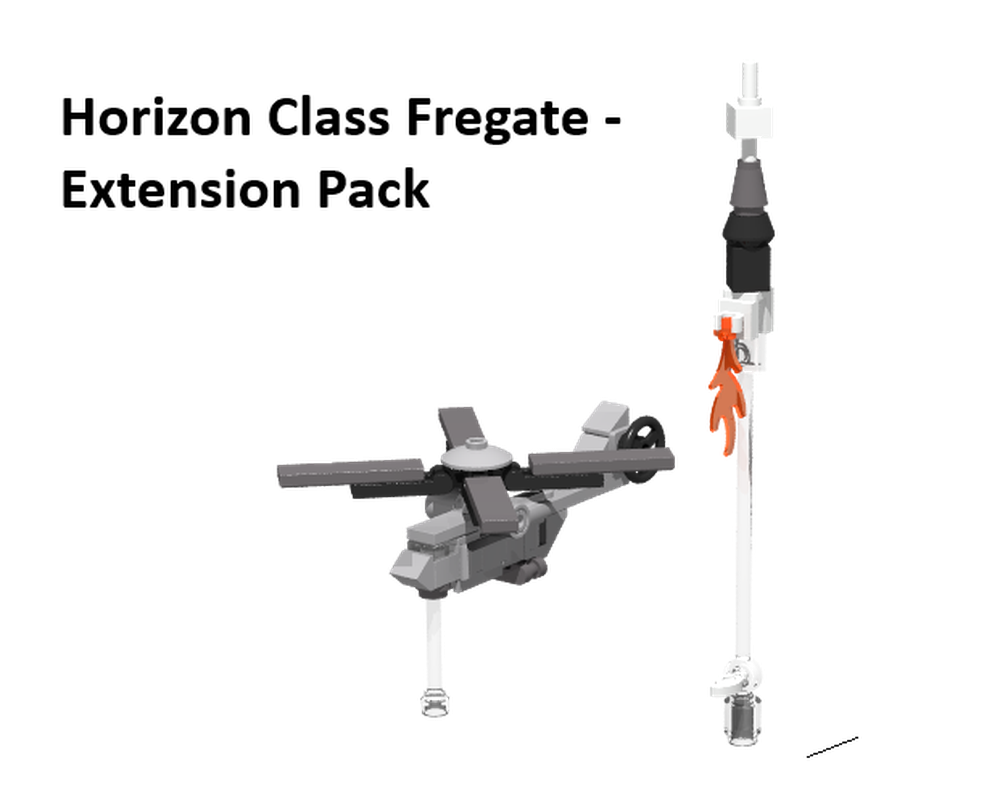 Lego Horizon Class Fregate Extension