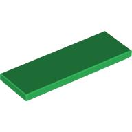 Lego Tile 2 x 6 / Green