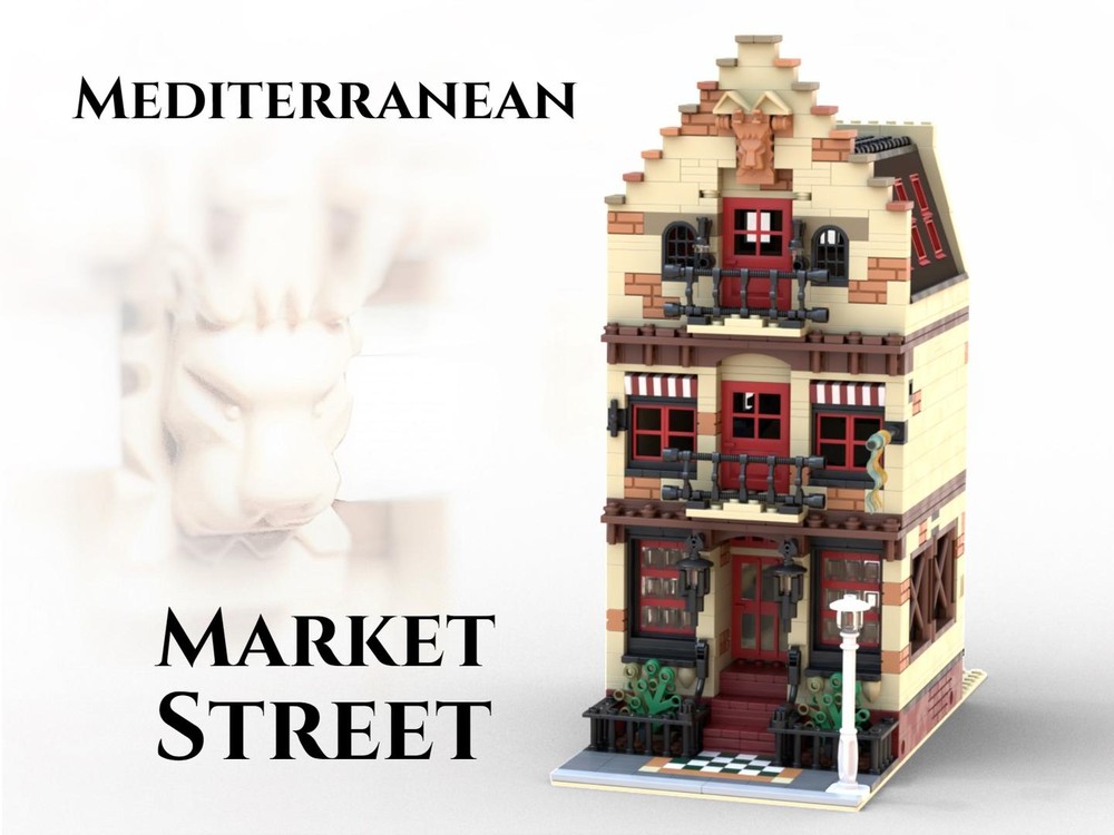 Lego Mediterranean Market Street - 10190 Companion