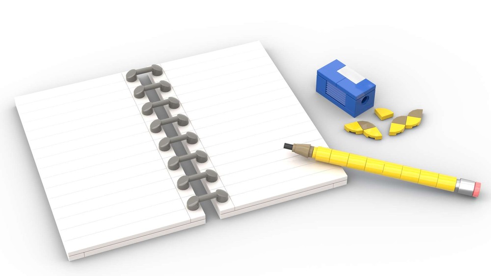 Lego Block notes