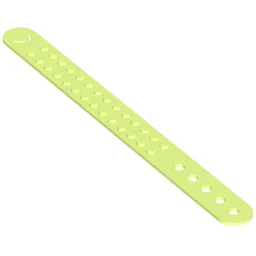 DOTS Bracelet 2 Stud Wide / Yellowish Green