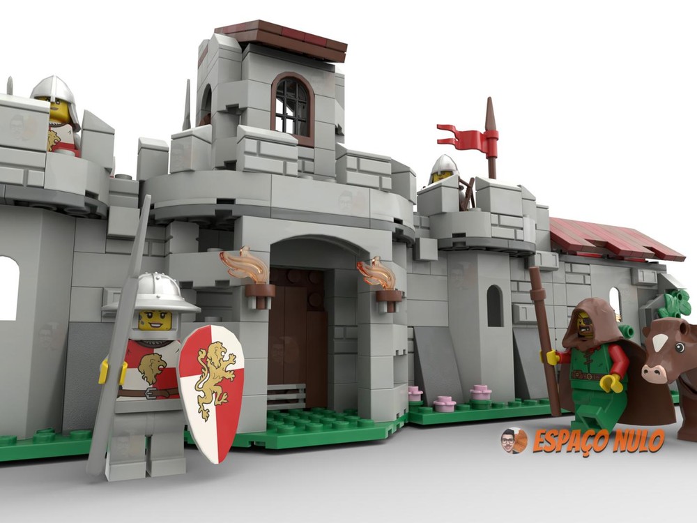 Lego Outpost castle expansion