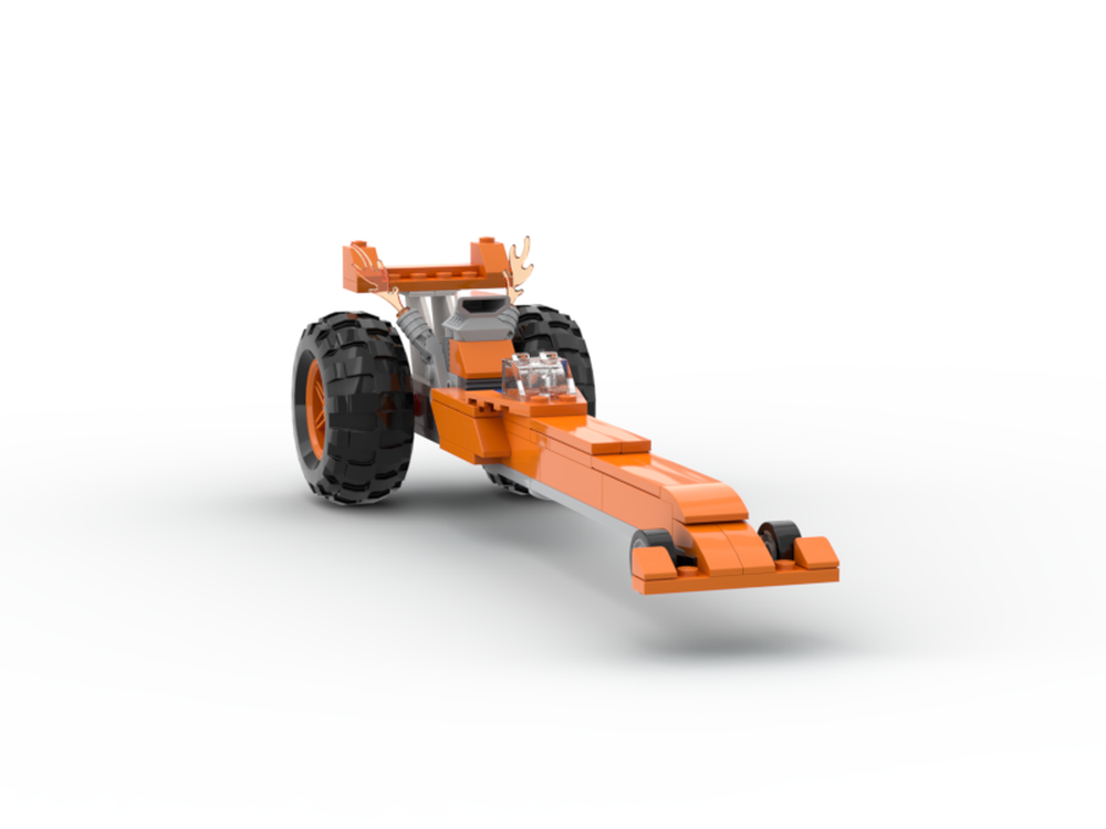 Lego Dragster race car