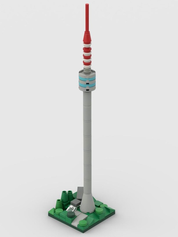 Lego Fernsehturm Stuttgart / Stuttgart TV Tower — Tiny Edition