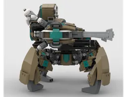 Heavy tetrapod sniper mec