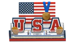 United States Hockey Double Gold Tribute
