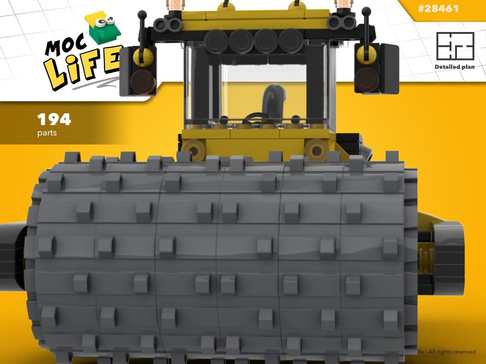 Lego Road spike roller