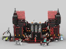 Halloween party at count von Krolocks' castle